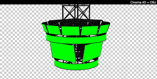Jumbotron Sports Arena Indoor Sports Polygon Modeling