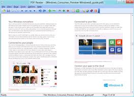 Pdf Reader For Windows 8 Free Download Readers Windows Windows 8