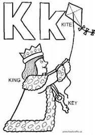 Letter K Coloring Pages Preschool And Kindergarten Alphabet Coloring Pages Preschool Coloring Pages Alphabet Coloring