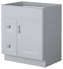 Bathroom vanity with drawers on left side. Shaker Hill Vanity With 2 Drawers Transitional Bathroom Vanities And Sink Consoles By Sunnywood Sh3021dl Houzz