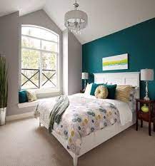 Teal Walls Bedroom Design Ideas Pictures Remodel And Decor Remodel Bedroom Home Decor Bedroom Teal Wall Bedroom