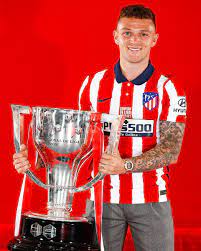 Kieran trippier of club atletico de madrid controls the ball during the la liga santander match between atletico de madrid and elche. Kieran Trippier On Twitter A Dream Come True You Can T Wipe This Smile Off My Face Laliga Atleti
