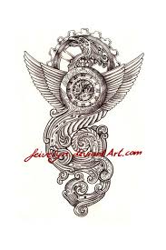 See more ideas about steampunk tattoo, steampunk, steampunk art. Steampunk Tattoo Design Time By Feivelyn On Deviantart