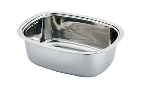 kitchen flower stainless steel basin
