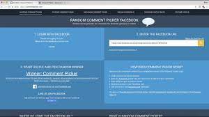 Add custom content, branding and video. Random Comment Picker For Facebook Comment Picker