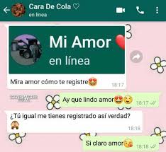 No hay más que amor. Dopl3r Com Memes Cara De Cola Y En Linea Mi Amor En Linea Mira Amor Como Te Registre18 17 Conversaciones Chidas Ay Que Lindo Amor 1817 Tu Igual Me Tienes Registrado Asi