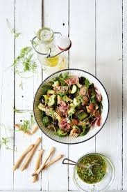 Salade Italienne Type Panzanella Recette Salade Italienne Salade Recettes De Cuisine