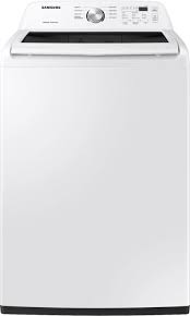 With so many fabric types and different types of items to wash, it is important that you select the correct program cycle, weight of items and detergent for each wash. Samsung 4 5 Cu Ft High Efficiency Top Load Washer With Vibration Reduction Technology White Wa45t3200aw Best Buy