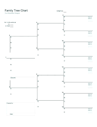 12 Valid Four Generation Family Tree Pedigree Chart