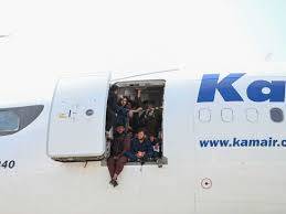 People try to get into hamid karzai international airport in kabul, afghanistan stringer/reuters. Afghan Civilians Mob Kabul S Airport Trying To Flee The Taliban Npr