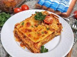 Resep Lasagna Sosis Sapi Keju Oleh Dapurvy Resep Resep Lasagna Resep Makanan Penutup Resep Makanan