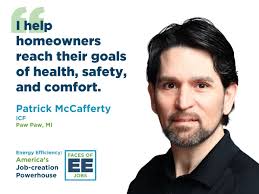 Patrick McCafferty has been in the construction industry for 30 years,  spending half of that time learning to incorporate energy efficiency into  his projects. Today, we honor Patrick of @ICF, and the