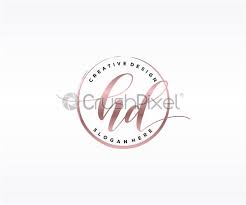 Create a logo online with turbologo™. Initial Hd Handwriting Logo With Circle Template Vector Stock Vector Crushpixel