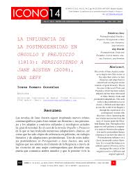 Orgullo + prejuicio + zombies. Pdf La Influencia De La Postmodernidad En Orgullo Y Prejuicio 1813 Persiguiendo A Jane Austen 2008 Dan Zeff
