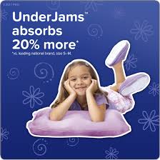 42 Count Pampers Underjams Bedtime Underwear For Boys Size
