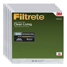 3m filtrete 600 dust reduction clean living filter