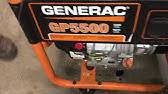 Compare the illustrations with your generator, to familiarize yourself with the locations of various controls and adjustments. Generac Valve Adjustment Generac Gp5500 Youtube