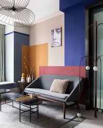 14 Fantastic Colour Blocking Ideas For Your Interiors Chloe Dominik Feature Wall Living Room Modern Living Room Colors Living Room Color