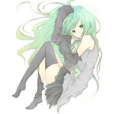 Aqua Eyes Aqua Hair Balordo Detached Sleeves Fetal Position Hatsune Liked On Polyvore Featuring Anim How To Draw Anime Hair Aqua Eyes Girl With Green Eyes
