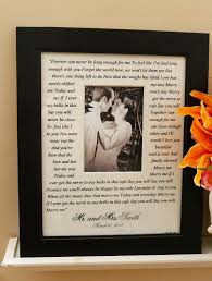 Wedding Song Lyrics Photo Mat Matte Personalized With Names 11x14 32 00 Via Et Wedding Song Lyrics Wedding Songs Reception Wedding Gifts For Bride And Groom