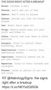 A breakup will make a cancer woman become highly cynical of love. Will Aries Come Back After A Breakup