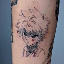Polera gon freecss transformation super shōnen figma nendoroid vs pitou amv hunter x had enough youtube 2011 episode 131 review. A Little Killua Tattoo I Made On A Cool Client Hunterxhunter
