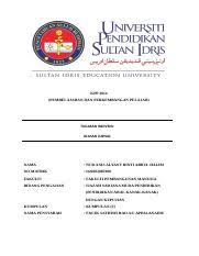 Ulasan menyeluruh huraikan isi kandungan artikel yang dipilih secara keseluruhannya. Ulasan Jurnal Kpp 3014 Pembelajaran Dan Perkembangan Pelajar Tugasan Individu Ulasan Jurnal Nama Nur Anis Alyany Binti Abdul Halim No Matrik Course Hero