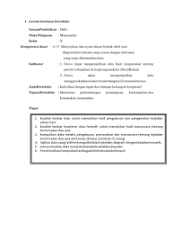Search for rubrik security with us. Contoh Penilaian Portofolio Matematika Sma Pdf