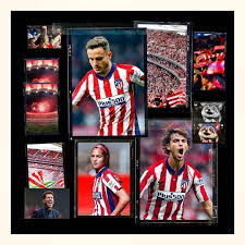 • official atletico madrid garment. Atletico Madrid Sports Design Baseball Cards Sports