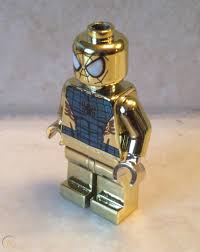 When you get a popular character like marvel's super hero spider man you can guarantee that custom lego minifigures just got even more awesome. Custom Lego Chrome Gold Spiderman Spider Man Minifig Minifigure Limited Rare 1751118764