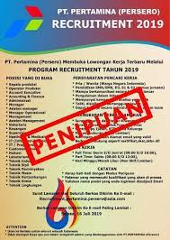 Di pertamina kami percaya setiap individu memiliki potensi dan energi besar untuk mengembangkan energi terbarukan bagi indonesia. Recruitment Pertamina Persero Asia Com