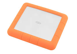 An external hard drive is a portable hard drive enclosed in its own case, and works by plugging in to the outside of a computer. Lacie Rugged Raid Shuttle Review Storagereview Com