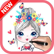 Let your creativty flow in these drawing games! Amazon Com How To Cute Studio Drawing Cute Girls Appstore For Android