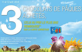 Maybe you would like to learn more about one of these? Carrefour Promo Pour Paques 3eme Chocolat 100 Rembourse
