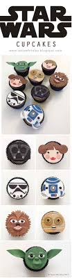 Adorable Star Wars Cupcakes Diy Star Wars Crafts To Celebrate Force Awakens Premiere C Star Wars Birthday Party Star Wars Cupcakes Star Wars Cupcake Toppers