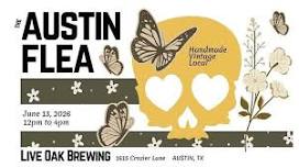 Austin Flea at Live Oak Brewing
