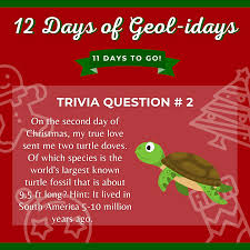 Veteran's day is an important observance in the united states, set aside for honoring and remembering men and women who have served in the armed forces. National Institute Of Geological Sciences Library Here S Our Second Trivia Question For Our Geol Iday Countdown On The Second Day Of Christmas My True Love Sent Me Two Turtle Doves Of