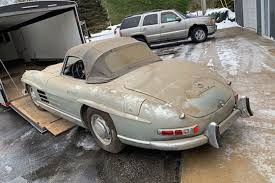 Mercedes 300 Sl Dieser Scheunenfund Ist Ein Vermogen Wert Autobild De