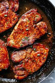 Pork chop casserole, slow cooker pork with apples and onions, bourbon smoked paprika pork chops, etc. Easy Honey Garlic Pork Chops Cafe Delites