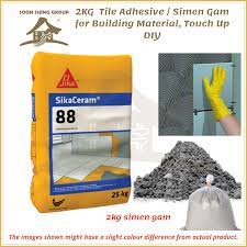 Sekiranya anda ingin meletakkan simen simen di dinding, anda perlu menyediakan permukaannya, campurkan simen simen dan kemudian. 2kg Tile Adhesive Simen Gam For Building Material Touch Up Diy Lazada