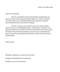 Al igual que en el ejemplo anterior, esta carta será entregada a varias personas o empresas pues es una recomendación más de tipo laboral. Ejemplo De Referencia Personal Tipo Carta Modelo De Informe