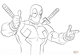 Maybe you would like to learn more about one of these? Coloring Pages Of Deadpool Coloring Home