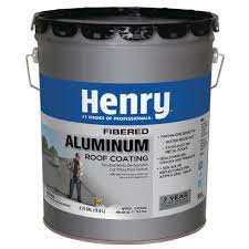 This coating exists mostly on older. Henry 4 75 Gal Premium Fibered Aluminum Reflective Roof Coating He555019 The Home Depot