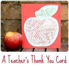 Pick from our selection of teacher appreciation card templates and customize them to make them your own. How To Make A Teacher S Thank You Card Using Tagxedo Teacher Thank You Cards Teacher Thank You Teacher Cards