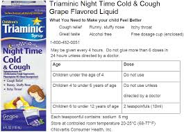 Children Triaminic Dosage Chart Best Picture Of Chart