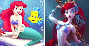 17 Famosos Personajes De Disney Dibujados En 3d Que Parecen Sacados De Una Pelicula De Terror Roloteca