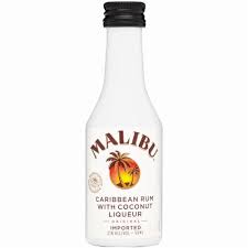 Make your favorite malibu rum drinks like pina colada and malibu bay breeze with malibu rum cocktail recipes from yummly. Malibu Original Carribean Rum With Coconut Liqueur 50 Ml Pay Less Super Markets