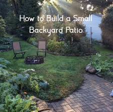 They are inexpensive and available in many. How To Build A Small Backyard Patio Dengarden