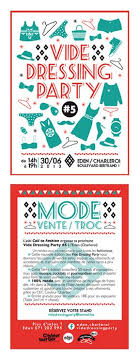 Announce Vide Dressing Party Vide Dressing Vide Maison Affiche