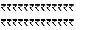 Indian Rupee Font Font Download For Free Ffonts Net